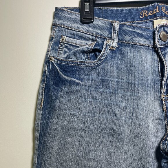 Junior Girls Size 11R Red Camel Premium Demin Katie Bootcut Jeans - Picture 2 of 12